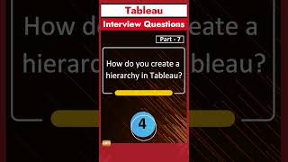 Part 7 - Tableau Interview Questions | Most asked Interview Questions