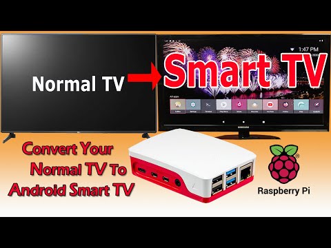 Convert Your Normal TV to a Smart TV | Android Smart TV On Raspberry Pi 4