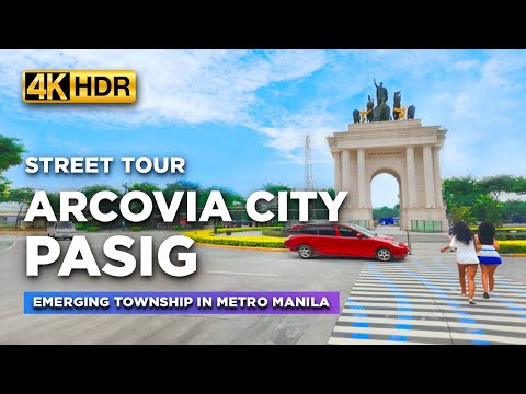 The Rapidly EMERGING Township in Metro Manila! | Street Tour of ARCOVIA CITY Pasig Philippines