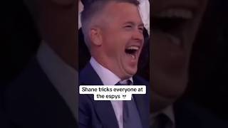 Shane Gillis tricks everyone! #lmao #shanegillis #espn #espys #lol #toofunny #growagarden #trend