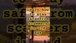 How Seniors Can Stay Safe from Scammers – Simple Tips #scammers #facts #motivation #quotes