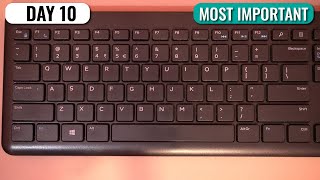 English Typing Course- DAY 10 | Free Typing Lessons | Touch Typing Course | Tech Avi