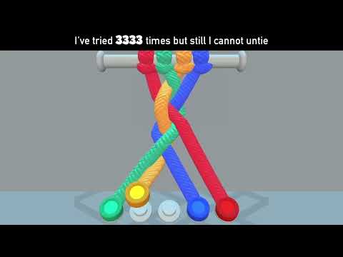 Untangle 3D  Untie all knots 5