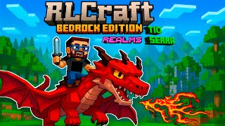 SAIUU!!! RLCraft Bedrock Edition - VALE A PENA COMPRAR ? | MINECRAFT | REALMS |