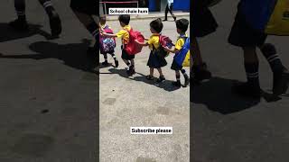 school chale hum🥰#school #youtubeshorts #cute