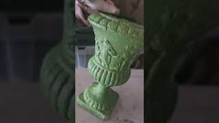 Turn Gold Green #diy