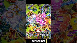 Clone Balloon is INSANE !! Clone Spell Attack Clash of Clans#Clashofclans​​ #coc #short​​s