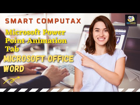 Microsoft Power Point Animation Tab Microsft Office Course  #twitter #microsoft