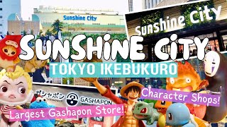 LIVING IN JAPAN 055 | Ikebukuro Sunshine City | Character Shops to Visit & Largest Gashapon Store!