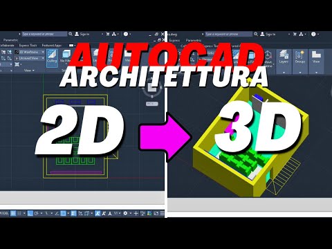 Autocad dal 2D al 3D - sala cinema