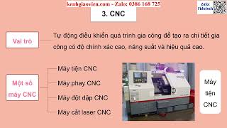 Giáo án PowerPoint Bài 5 CAD/CAM-CNC trong sản xuất ... | GA điện tử chuyên đề Công nghệ 11 KNTT
