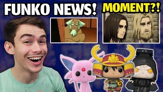 Funko News: One Piece | Attack On Titan Pop Moment | Pokemon | Avatar The Last Airbender | Star Wars