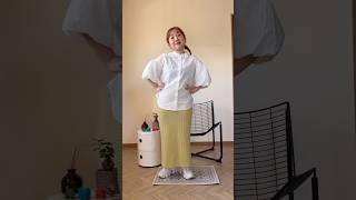 しまむらバルーンブラウス着回し3選　#低身長コーデ #ブラウスコーデ