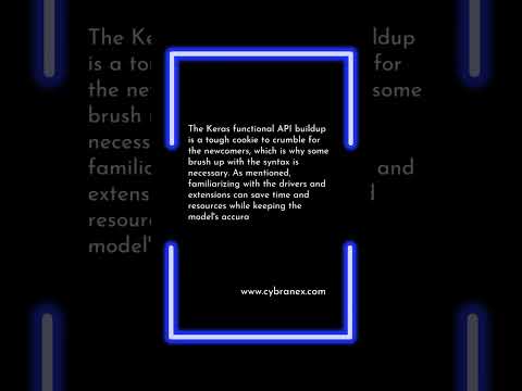 Keras - Getting started with Keras Functional APIs