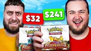 Most Expensive Booster Box Wins - Paldea Evolved