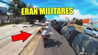 5 Persecuciones POLICIALES a motos en FUGA con SORPRESA