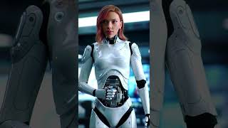 AI humanoid robot is switched on #ai #shorts #robot