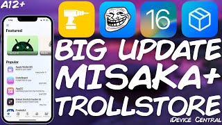 iOS 15.5 - 16.6.1 / 17.0 TrollStore 2 / Misaka IMPORTANT Update RELEASED! ALL DEVICES!