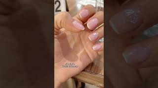 Gel polish 🤍 #gelnailsathome #stayesafe #nailart #nails #اكسبلور #anastasia #staysafe #nailinspo