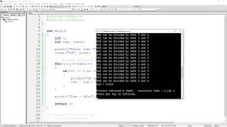 C Programming Example: Print Sum of Values Divisible by 3 AND 5 | Trivial & Optimized Solutions