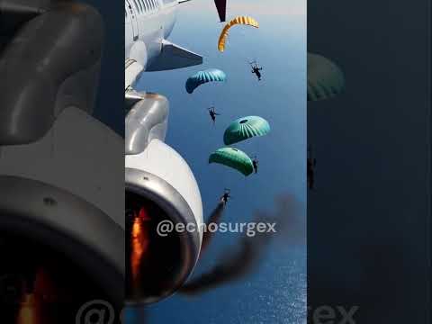 Ocean Descent: A Dramatic Escape from a Burning Plane