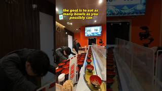 Competitive unlimited noodle conveyor restaurant 🍜