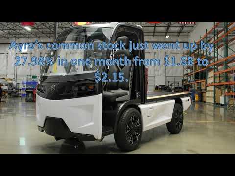 Penny Stock up by 27 98% #electricvehicle #pennystock #stockmarket #automobile #pennyshares #ayro