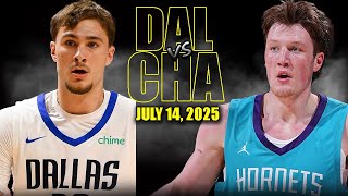 Dallas Mavericks vs Charlotte Hornets Full Game Highlights - July 14, 2025 | NBA Summer League