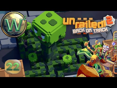 Unrailed 2 - New Biome: Labyrinth - Let's Play, Stream - Episode 22