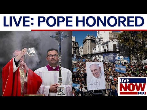 Pope Francis mourning mass ahead of conclave