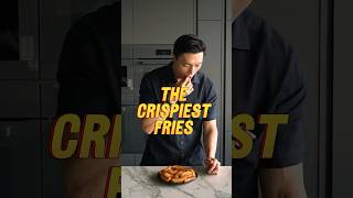 The crispiest fries of chips you'll ever have 🍟 Triple cooked chips from a Michelin starred recipe