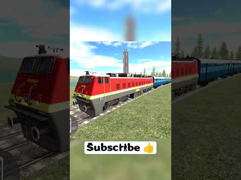 Train se puri cylinder blast kar diya/ indian bike driving 3d new update #shorts #viral #trending