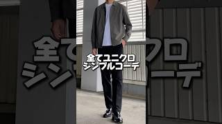 全てユニクロ！シンプルコーデ👍#ユニクロ #uniqlo #ユニクロコーデ #uniqloコーデ #プチプラコーデ