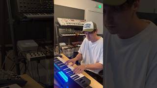 Kimpton on keys 🎹 #studio #electronicmusic