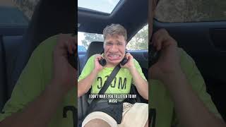 Listening To Music In The Car #shorts