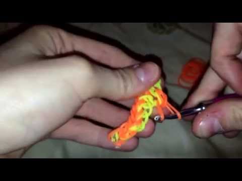 The Dragon Tail Rainbow Loom Bracelet
