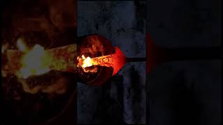 Forging a Legendary Kunai from Rusted Tank Armor!Naruto! CS:GO! COD! #diy #blacksmithing #blacksmith