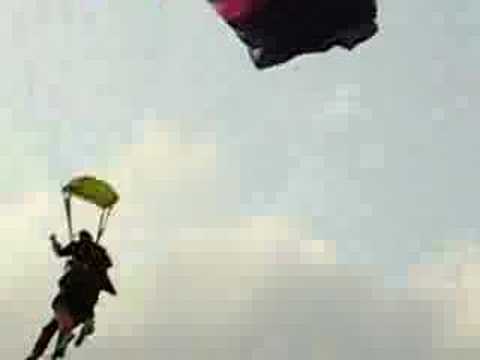 Falling on my ass @ Skydiving Tampa Bay