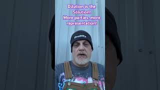 More parties means, more ideas, better majorities, and more representation! #america #thirdparty