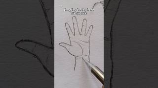 Drawing hand anatomy