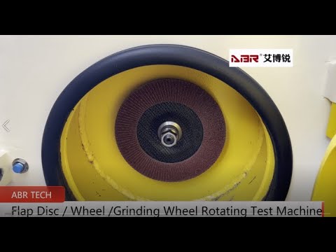 China ABR Flap Disc/Flap Wheel/ Grinding Wheel Rotating Speed Test Machine