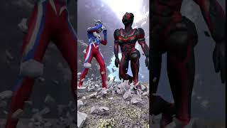 Ultraman Hatsune rescues Ultraman Zero vs. Dark Fried Chicken Ultraman Hatsune Miku Do you belie