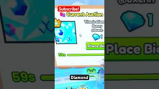 1 GEM Titanic In Auction In Pet Simulator 99! #robloxshorts #ps99 #petsimulator99 #roblox