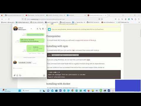 การติดตั้ง Node red ลงในคอม