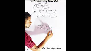 most important question of trigonometry identities class 10th #trigonometricalidentities #maths