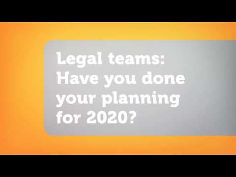2020 Planning Template for Legal Teams