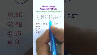 Analogy PYQ रीज़निंग | Number Analogy | Reasoning Classes for SSC CGL CHSL MTS GD | Missing Number|