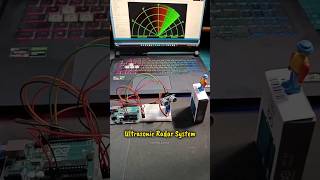 Arduino Ultrasonic Radar 🌐 #Arduino #Radar #Tech #shorts #robotics #stemulators #trending #viral