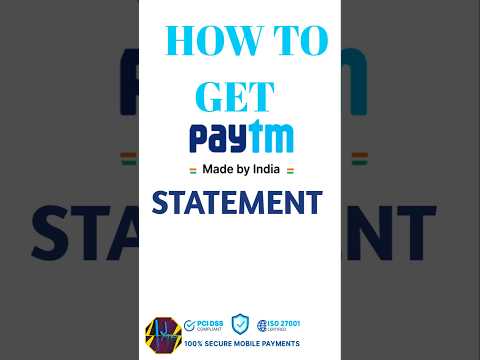How To Get Paytm Statement | Paytm Statement Kaise Nikale | How to Download Paytm Statement