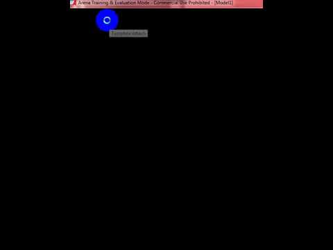 Arena Simulation .. Attaching Template Panels to the Project Bar #Shorts